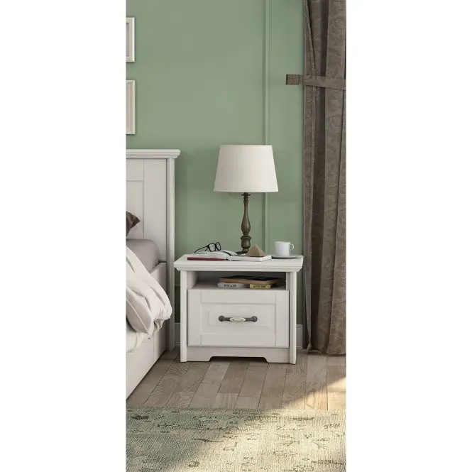Éjjeliszekrény Evergreen ns1/eg ivory mat,5