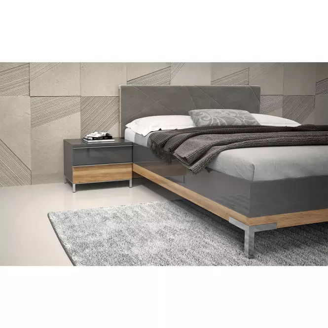Éjjeliszekrény Onyx ns2/on pacific walnut/anthracit