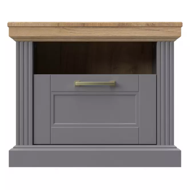Éjjeliszekrény Tara ns1/ta graphite/pacific walnut