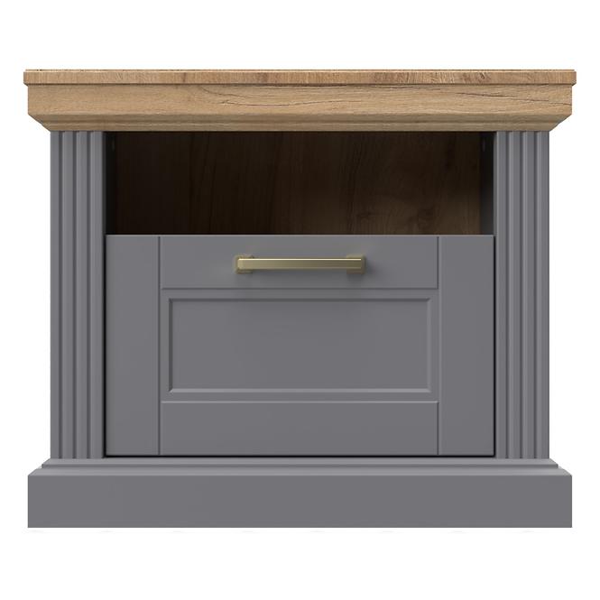 Éjjeliszekrény Tara ns1/ta graphite/pacific walnut