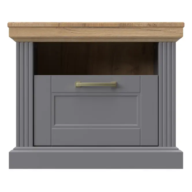 Éjjeliszekrény Tara ns1/ta graphite/pacific walnut,4