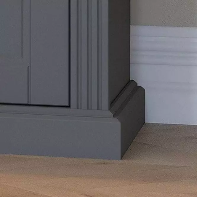 Éjjeliszekrény Tara ns1/ta graphite/pacific walnut