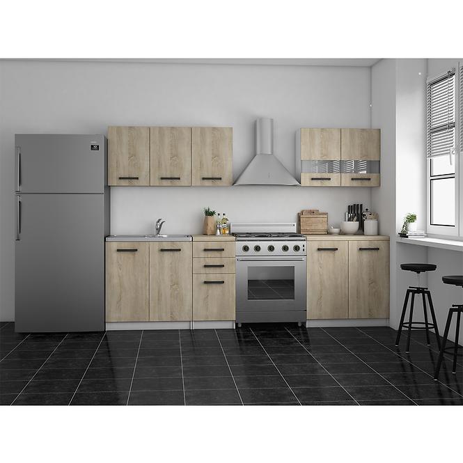 Konyhabútor Kami set 200 tölgy sonoma