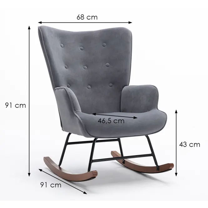 Fotel Cosima Grey
