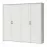 Szekrény 4d Evergreen p4/eg ivory mat