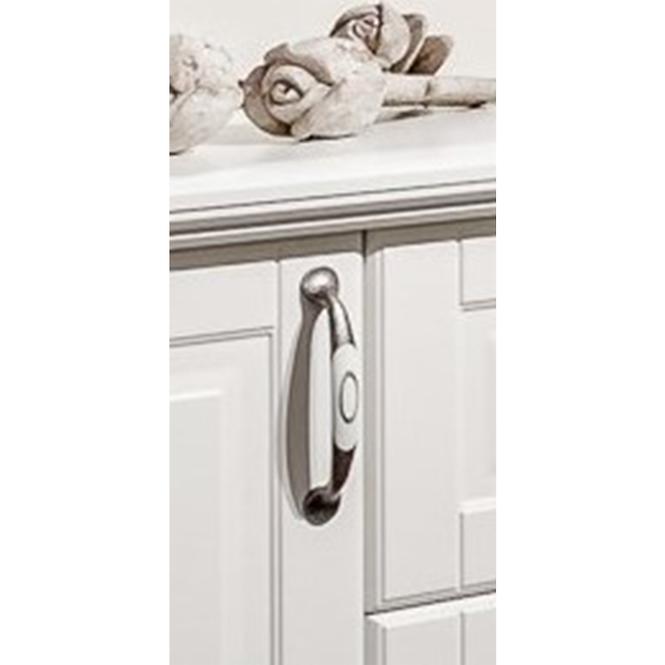 Szekrény 4d Evergreen p4/eg ivory mat,4