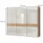 Szekrény 3d Gala pk281/gl pacific walnut/beige,2