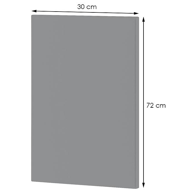 Oldalsó panel tetejére Lora 72/30 szürke + fr. szürke