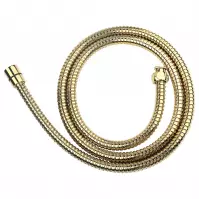 Zuhanycső 150cm arany