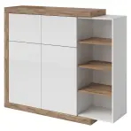 Komoód Sintra 45 2d2k tölgy samdal-fehér