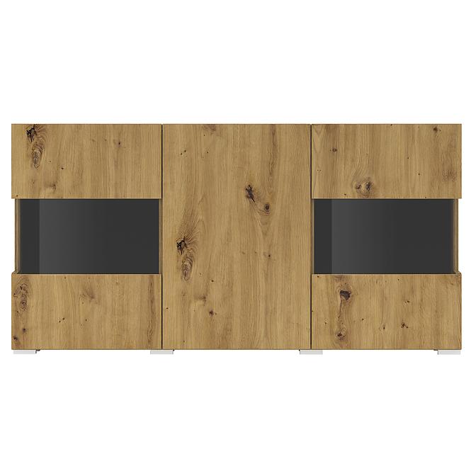 Komoód 3d Ava 25 artisan/fekete