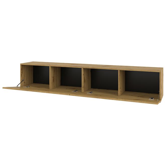Szekrény RTV 2kl Ava 40  artisan/fekete