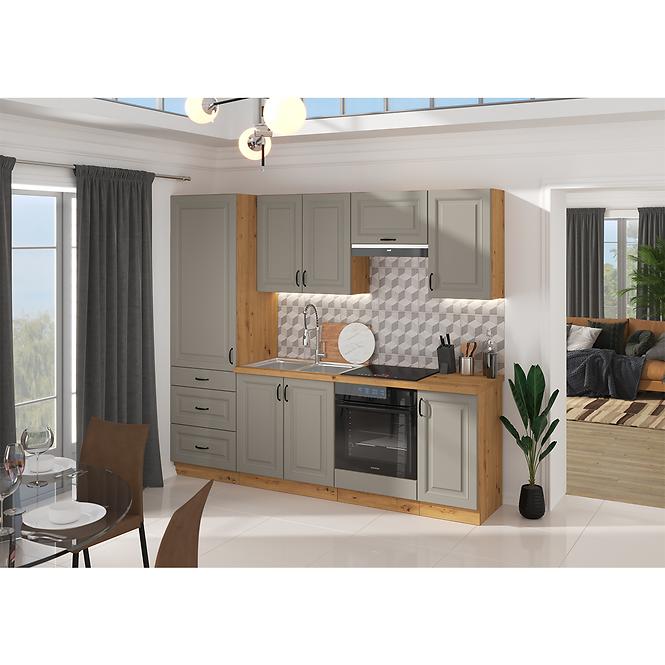 Mosogatógép ajtaja Stilo claygrey/artisan 570x596,4