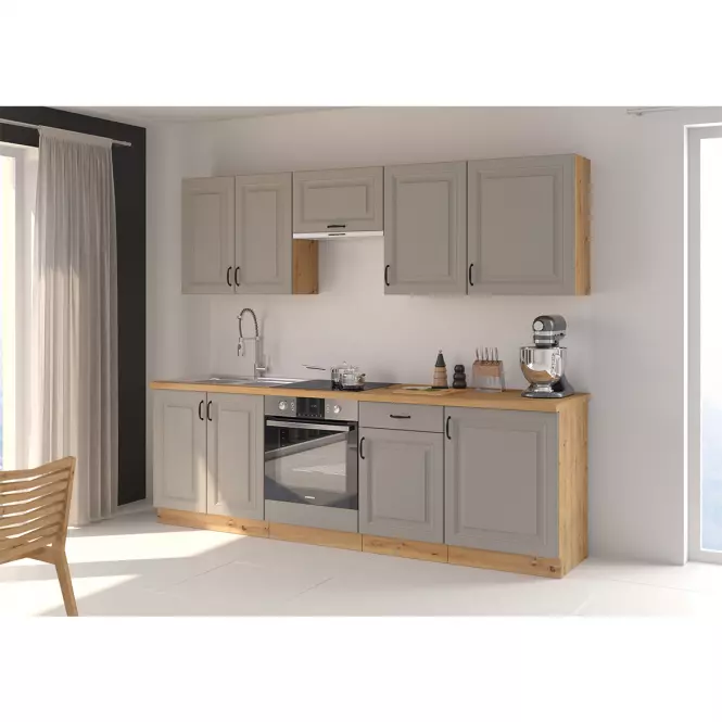 Mosogatógép ajtaja Stilo claygrey/artisan 570x596