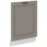 Mosogatógép ajtaja Stilo claygrey/fehér 713x596