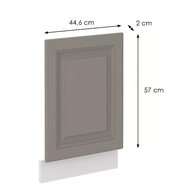 Mosogatógép ajtaja Stilo claygrey/fehér 570x446