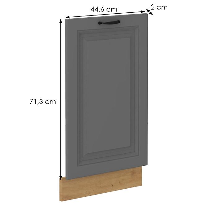 Mosogatógép ajtaja Stilo dustgrey/artisan 713x446