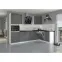Mosogatógép ajtaja Stilo dustgrey/fehér 713x596,8