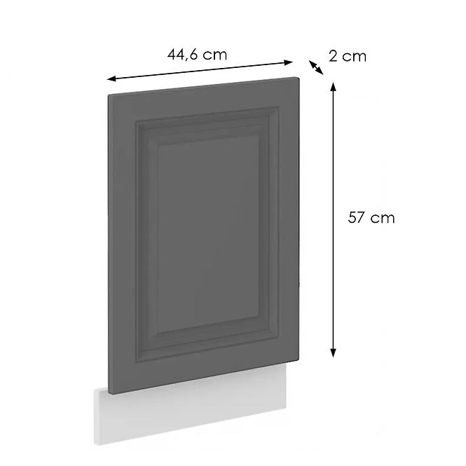 Konyhaszekrény Stilo dustgrey/fehér front zm 570x446