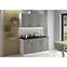 Konyhaszekrény Stilo dustgrey/fehér  zm 570x446,4