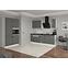 Konyhaszekrény Stilo dustgrey/fehér  zm 570x446,5