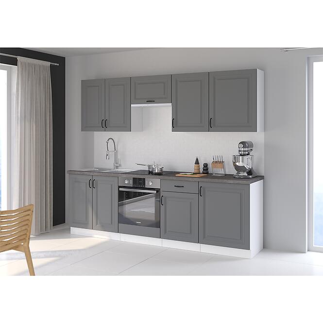 Konyhaszekrény Stilo dustgrey/fehér  zm 570x446,7