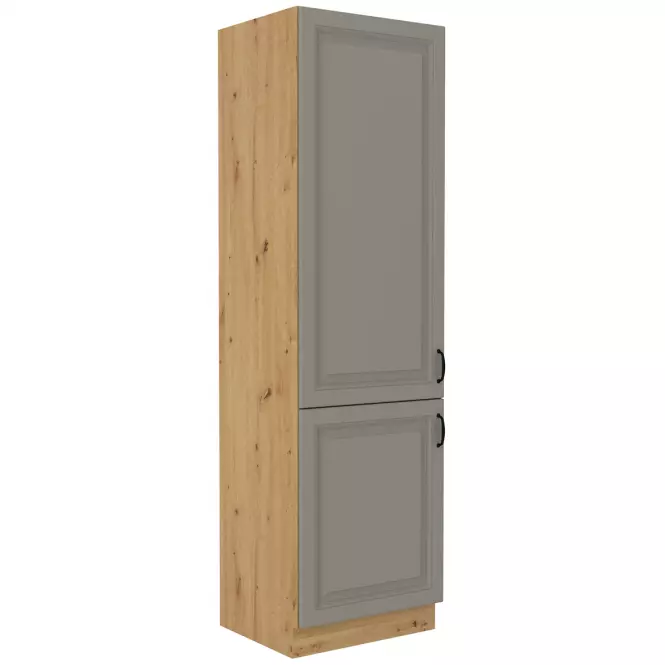 Konyhaszekrény Stilo claygrey/artisan 60lo/210 2f