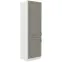 Konyhaszekrény Stilo claygrey/fehér 60lo/210 2f