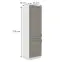 Konyhaszekrény Stilo claygrey/fehér 60lo/210 2f,2