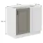 Konyhaszekrény Stilo claygrey/fehér 105 nd 1f bb,2