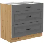 Konyhaszekrény Stilo dustgrey/artisan 80d 3s bb