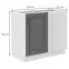 Konyhaszekrény Stilo dustgrey/fehér 105 nd 1f bb,2