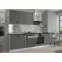 Konyhaszekrény Stilo dustgrey/fehér 105 nd 1f bb,3