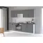 Konyhaszekrény Stilo dustgrey/fehér 60d 3s bb,7