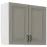 Konyhaszekrény Stilo claygrey/fehér 80g/72 2f