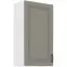 Konyhaszekrény Stilo claygrey/fehér 50g/90 1f