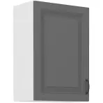 Konyhaszekrény Stilo dustgrey/fehér 50g/72 1f