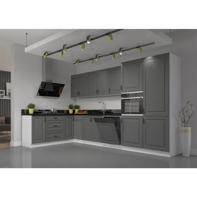Konyhaszekrény Stilo dustgrey/fehér 40gs/72 1f,7