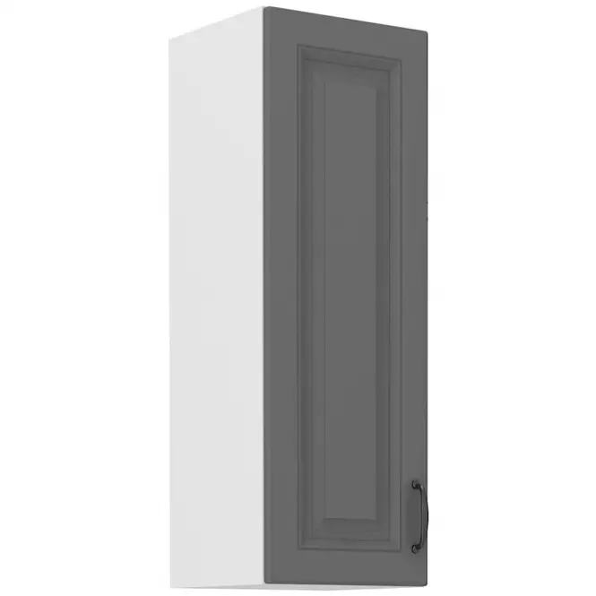 Konyhaszekrény Stilo dustgrey/fehér 30g/90 1f