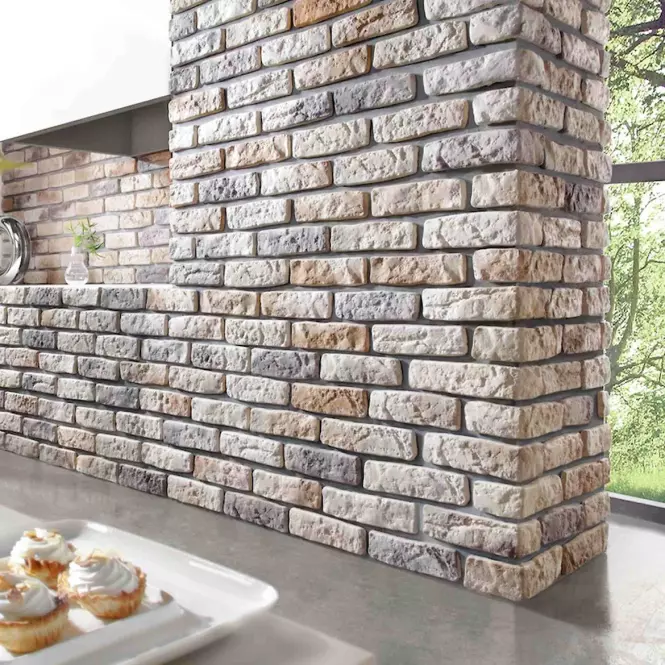 Csempe dekoratív Loft Brick Sahara csomag=0,56m2,2