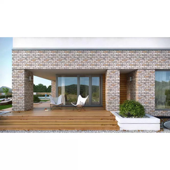 Csempe dekoratív Loft Brick Sahara csomag=0,56m2,4