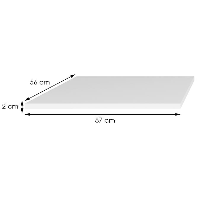 Polcok Optima 02 a szekrényhez 3 db.(18.58) fehér