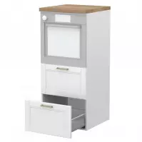 Konyhaszekrény Tara K14-60-2mb/4 White Mat