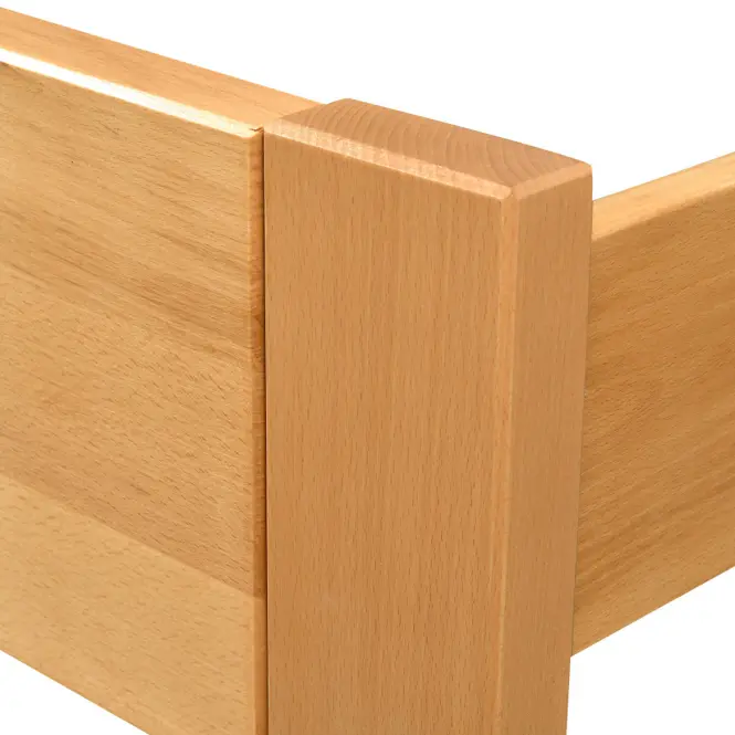 Ágy bükk Galia 200x90 natural,9