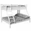 Ágy bükk Mike 200x90/140 white