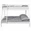 Ágy bükk Mike 200x90/140 white,3
