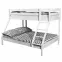 Ágy bükk Mike 200x90/140 white,4
