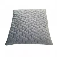 Párnahuzat velvet d8 szürke
