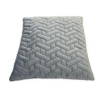 Párnahuzat velvet d8 szürke