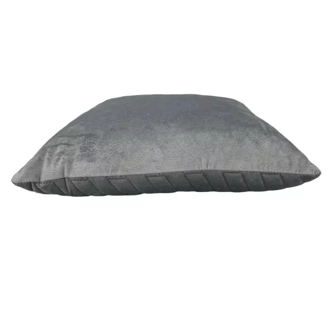 Párnahuzat velvet d8 szürke